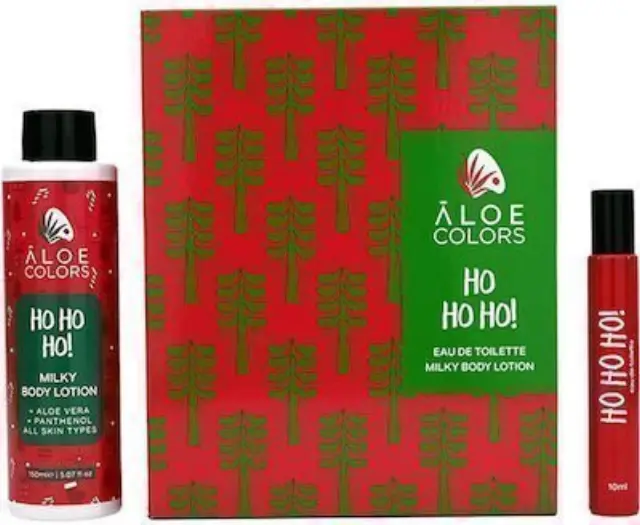 Aloe+ Colors Promo Set Eau De Toilette, Γυναικείο Άρωμα Μελομακάρονο 10ml & Milky Body Lotion, Ενυδατική Λοσιόν Σώματος Με Άρωμα Μελομακάρονο 150ml