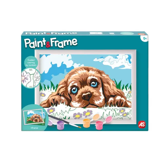 Paint & Frame Ζωγραφίζω Με Αριθμούς Loving Puppy / 41012 (HappiHobbi)