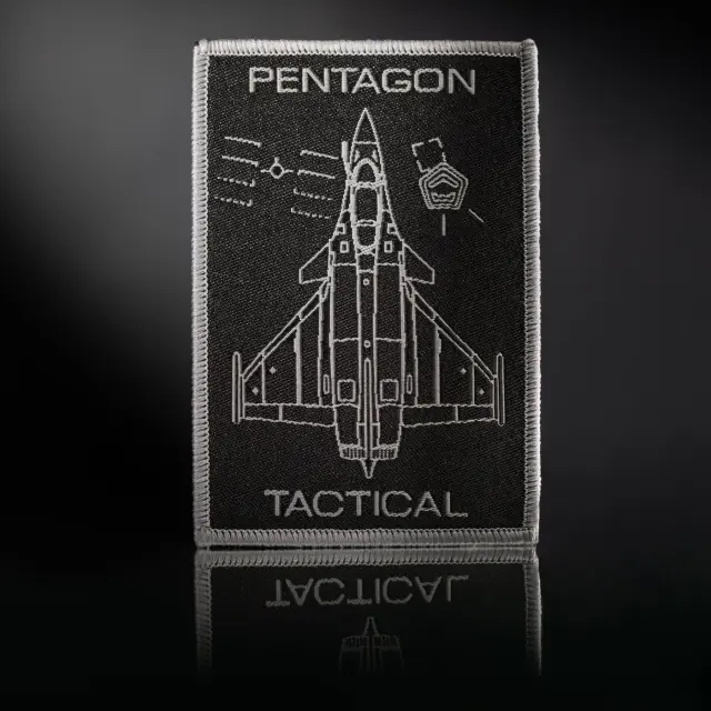 Σήμα Pentagon RAFALE LINEAR PATCH K28022 - 08WG-Wolf Grey