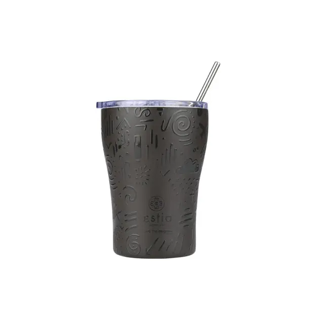 Estia | Θερμός Coffee Mug Save The Aegean Noir Echo | 350ml 2