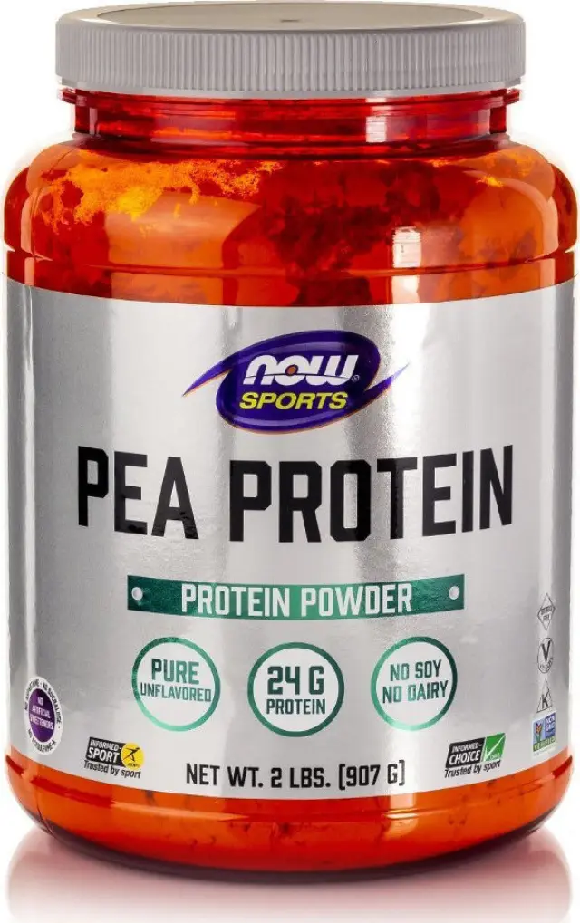 Now Foods Pea Χωρίς Γλουτένη & Λακτόζη 908gr