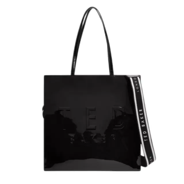 Γυναικεία Τσάντα Ώμου Ted Baker Iconny Large Icon 283615-Black Μαύρο - One Size