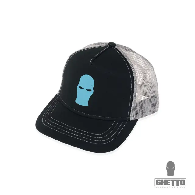 Ghetto Mask Rapper | Cotton Caps Black