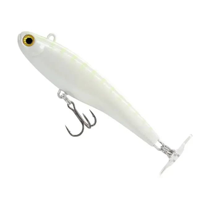 Τεχνητό Fiiish Power Tail FW 64mm PWT1054 - 8gr White Morning (Glow)