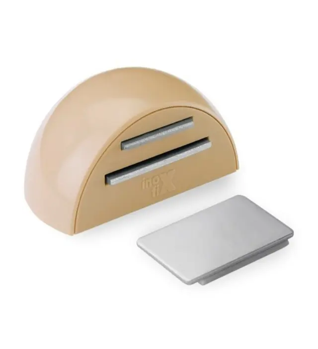 ΣΤΟΠ ΠΟΡΤΑΣ ΜΑΓΝΗΤΙΚΟ INOFIX 2034 26x52x38MM ΜΕΤΑΛΛΙΚΟ Μπεζ
