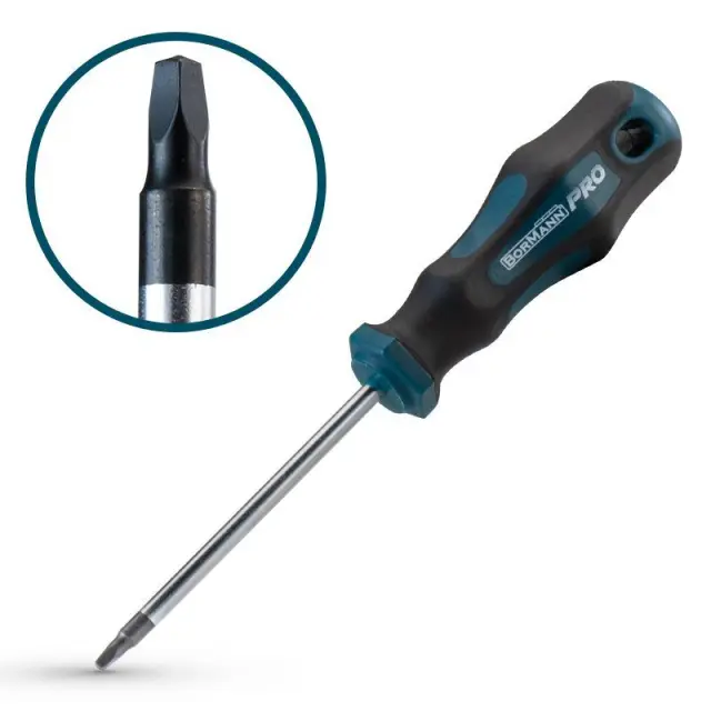 Bormann Pro BHT7020 Μαγνητικό Κατσαβίδι Τετράγωνο με Μήκος 80mm