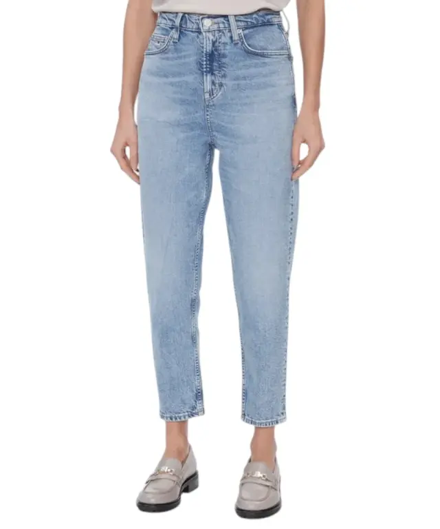 Tommy Hilfiger - Γυναικείο Παντελόνι Jean Slim Fit DW0DW17275-1AB Γαλάζιο - W27 L32