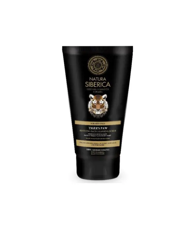 Natura Siberica Reviving Face Cleansing Scrub Men Tigers Paw 150ml