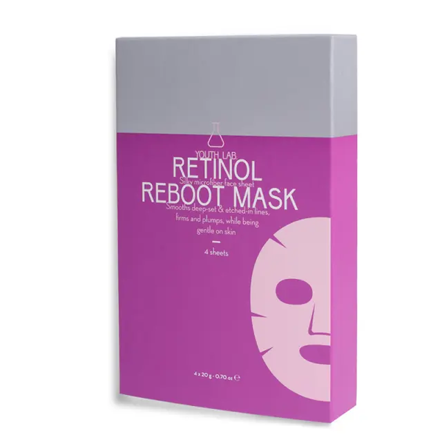 YOUTH LAB Retinol Reboot Μάσκα Προσώπου για Σύσφιξη και Λείανση Ρυτίδων 4τμχ