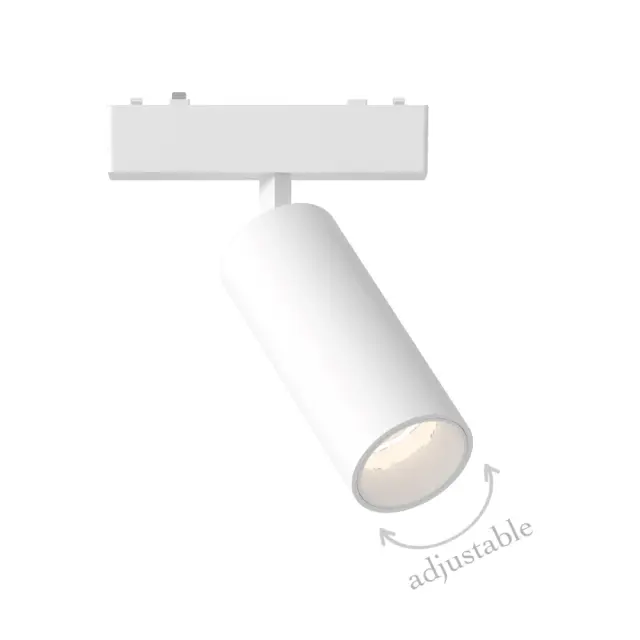InLight Φωτιστικό LED 9W 3CCT για Ultra-Thin μαγνητική ράγα σε λευκή απόχρωση (by tuya and zigbee) D:16cmX4,5cm (T05105-WH) 2