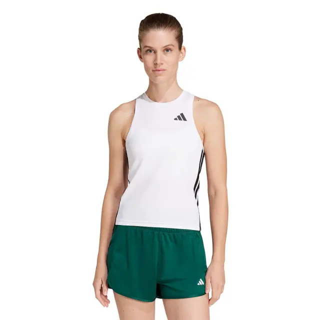 adidas Performance Women's Essential 3Stripes Tank Άσπρο JE8694 (adidas Performance)