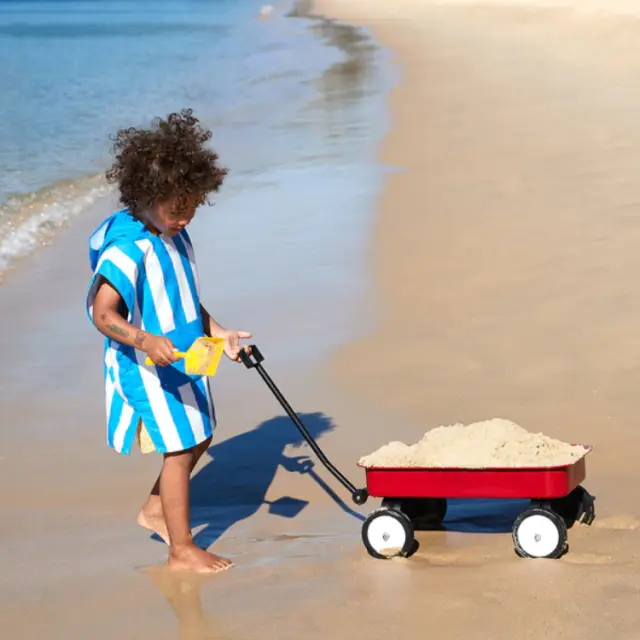 Dock & Bay: Παιδικό πόντσο Quickdry - Bondi Blue Microfiber (Μικροϊνες) 3-5 ετών (66x49cm) 5061011621290 2