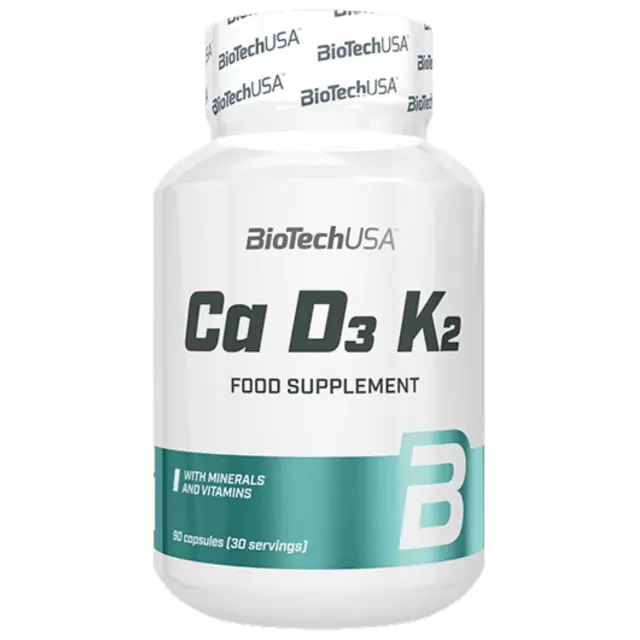 BioTechUSA Ca-D3-K2 90 caps (19063010000)