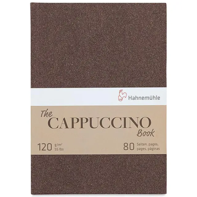 Μπλοκ Hahnemuhle Cappuccino Book για Ζωγραφική 120g/m² - A5 (14.8x21cm) - 40 Φύλλα