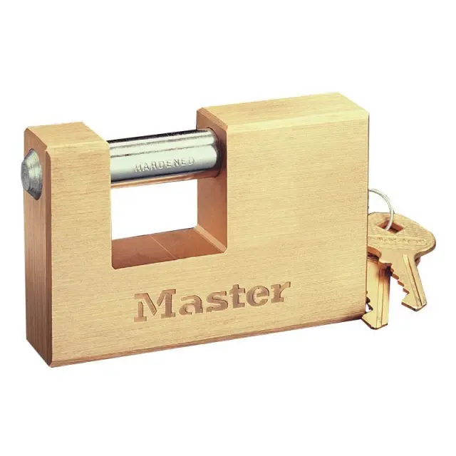 Master Lock 606EURD - Λουκέτο τάκος μπρούτζινος με ατσάλινο λαιμό 63mm