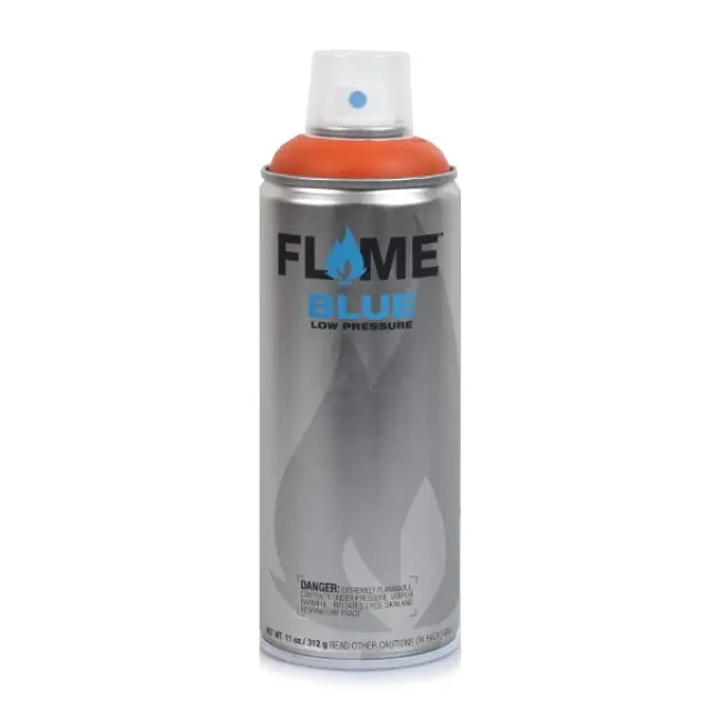 Flame Blue Spray Paint 400ml FB-212 Orange