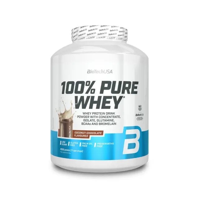 BioTechUSA 100% Pure Whey - 2000g Coconut-Chocolate