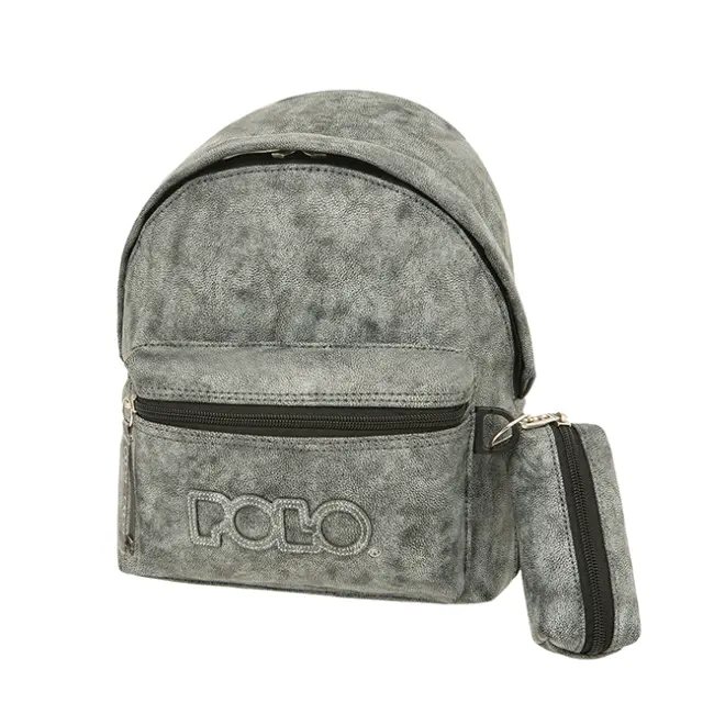Polo Σακίδιο Πλάτης Μini Gecko Γκρι (907037-8327/2024)