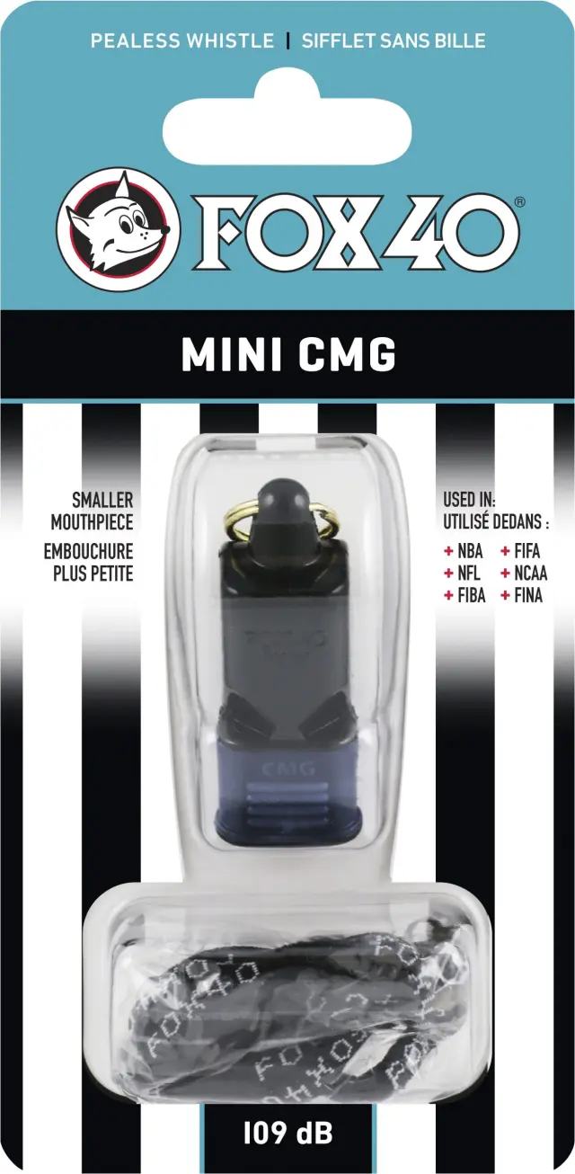 Σφυρίχτρα FOX40 Mini CMG Official Μαύρη FOX 94010008 2