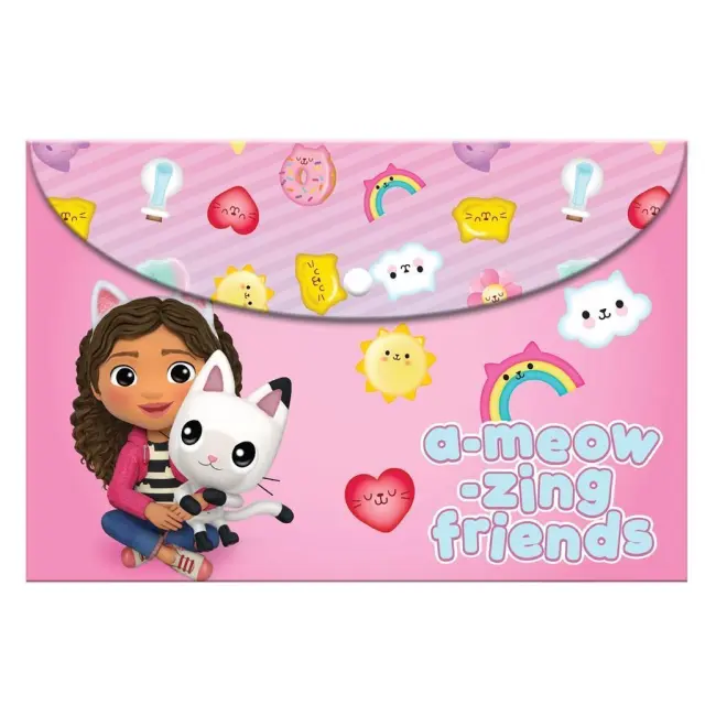Must Φάκελος Κουμπί Α4 Gabbys Dollhouse/ 0574109 (Must)
