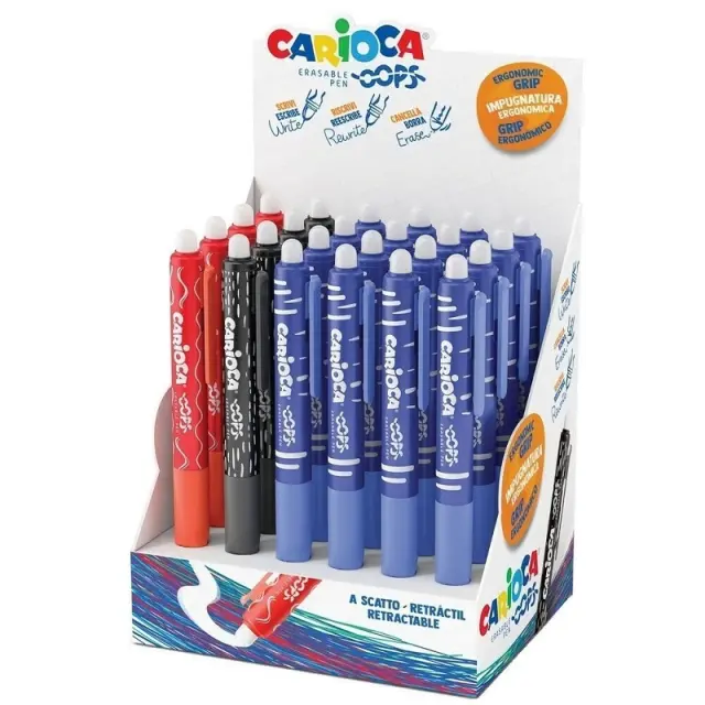 ΣΤΥΛΟ CARIOCA ERASABLE BLACK