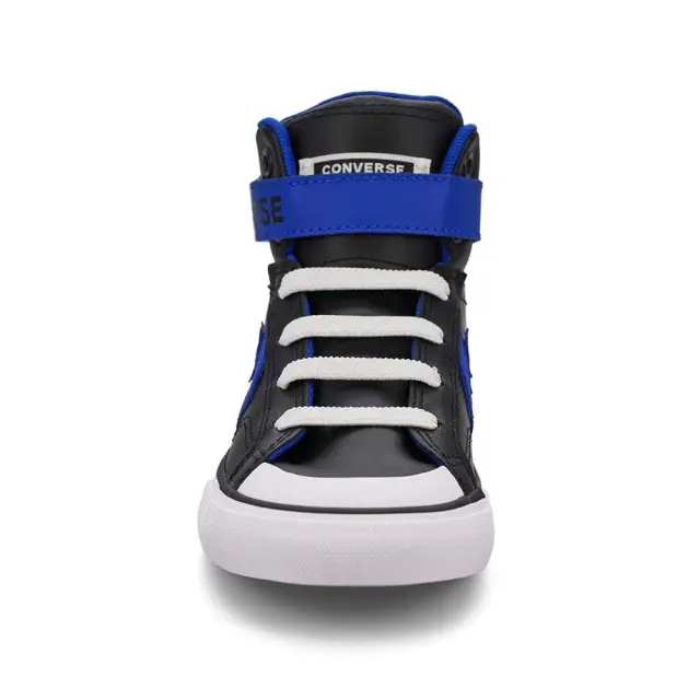 Converse Kids Pro Blaze Strap Leather Easy On Μαύρο - Μπλε A13077C (Converse) 3