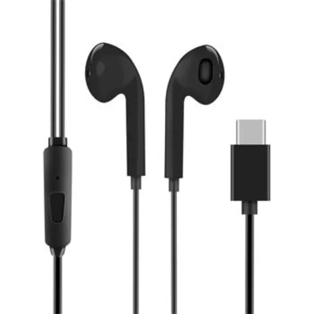 OBAL:ME Wired Earphones USB-C Black