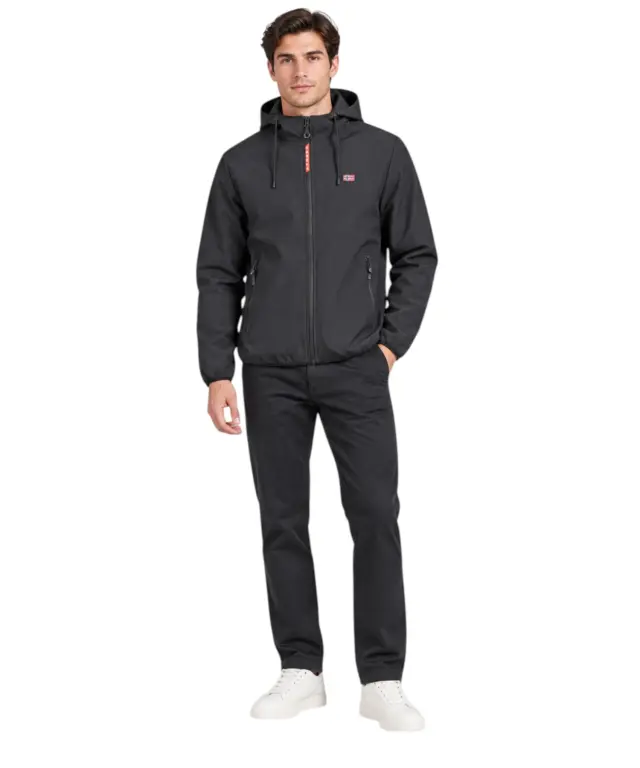 Norway Nautical School - Ανδρικό Μπουφάν Soft Shell 833921-BLACK Μαύρο 2