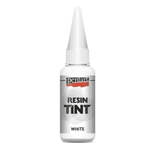 Μελάνι Resin Tint Pentart, Λευκό 20ml