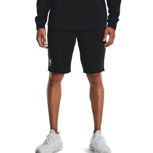 Under Armour Rival Terry Short (1361631-001) - Μαύρο - S