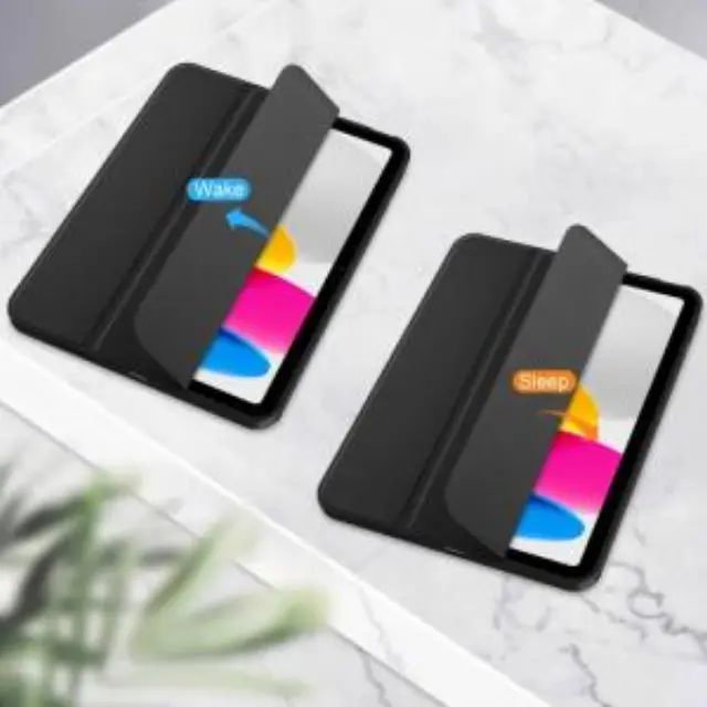 Θήκη Flip Smart inos Apple iPad 10.9" (2022) με TPU & SC Pen Μαύρο N60836 3