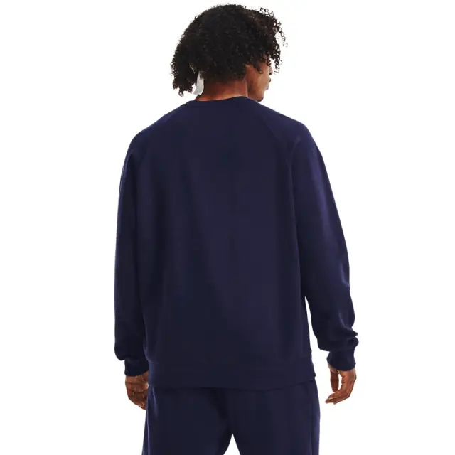 Under Armour Rival Fleece Crew (1379755-410) - Μπλέ 3