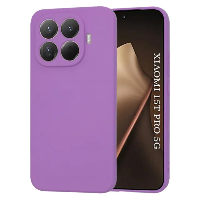 Techsuit® SoftFlex Θήκη για Xiaomi 15T Pro- Purple