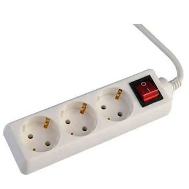 Πολύπριζο 3 Θέσεων Σούκο 3680W Με Καλώδιο Και Διακόπτη 3m 3x1.5mm 147-62230