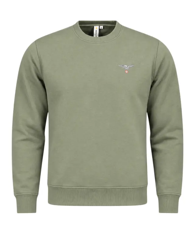 Accademia Militare - Ανδρική Μπλούζα Φούτερ W6S732-5731-058 Χακί