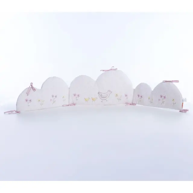 Nef-Nef Homeware Πάντα Κούνιας Cute & Sweet 60x40 Μωβ