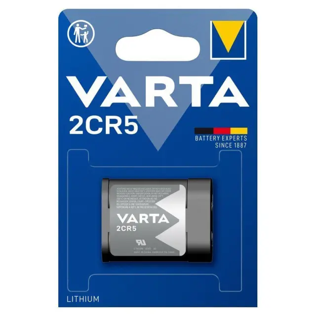 Varta Φωτογραφικών Μηχανών 2CR5 (1τμχ) 01.006.0003