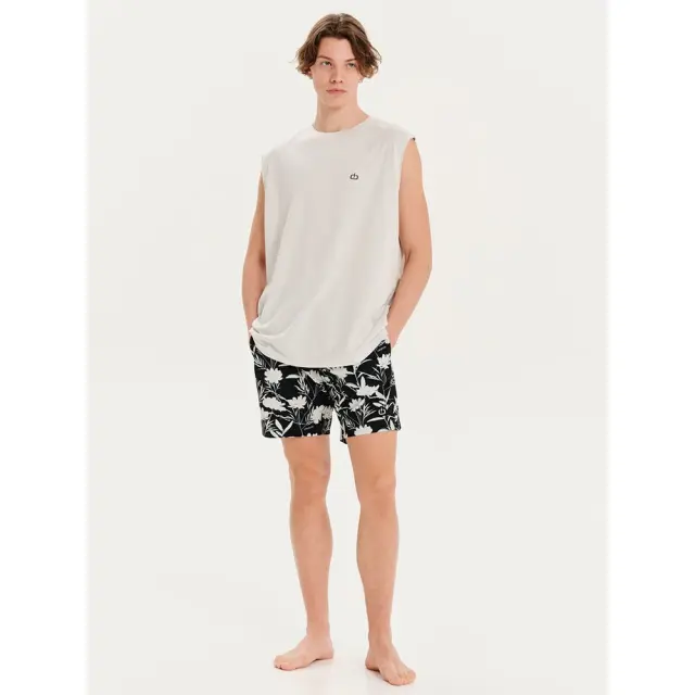 Emerson Men's Crewneck Tank Top (251.EM37.125-Frosty White) - Εκρού 2