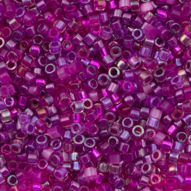Χάντρα Miyuki Delica 11/0 - DB9078 - Fuchsia Blossom Mix ~7gr