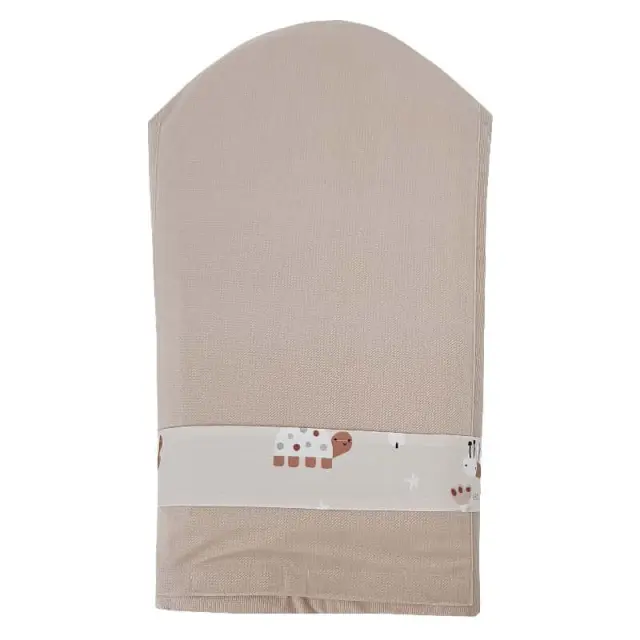 Ekokids Βρεφική Κουβέρτα Αγκαλιάς Φάκελος 75x75cm Beige Bees 3