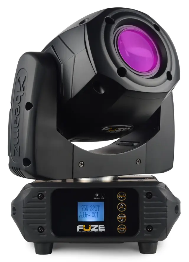 BEAMZ FUZE75S DMX IR ΚΙΝΟΥΜΕΝΗ ΚΕΦΑΛΗ