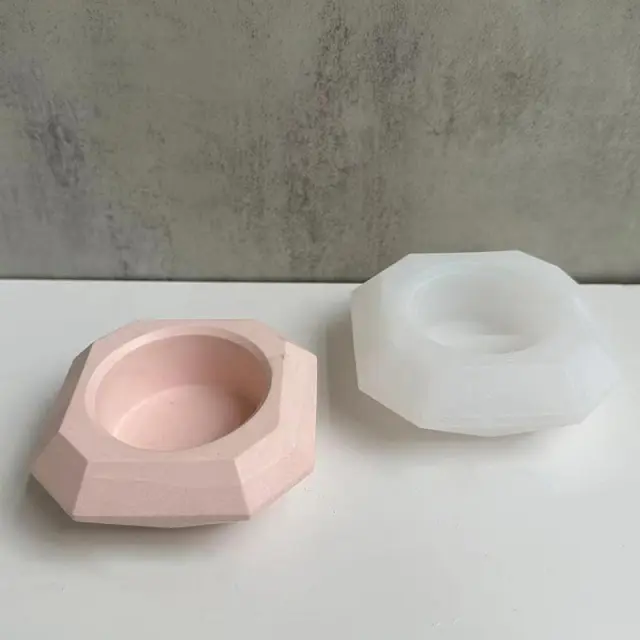 Καλούπι Σιλικόνης - Θήκη Ρεσώ Οκτάγωνη - 88x88x37mm