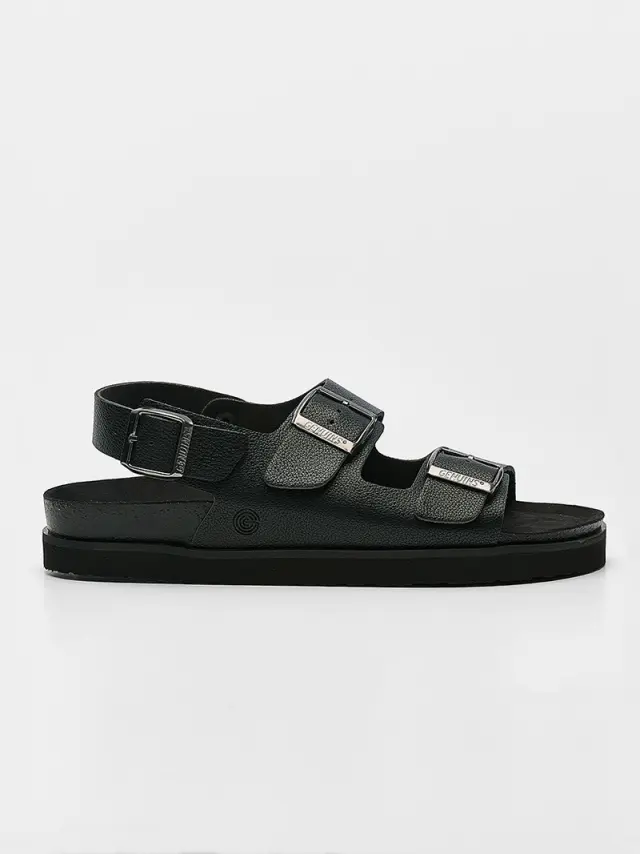 Genuins Πέδιλα Ανδρικό Άλλα Υλικά Μαύρο GEN/CONGO ALPACA G106234 BLACK 2