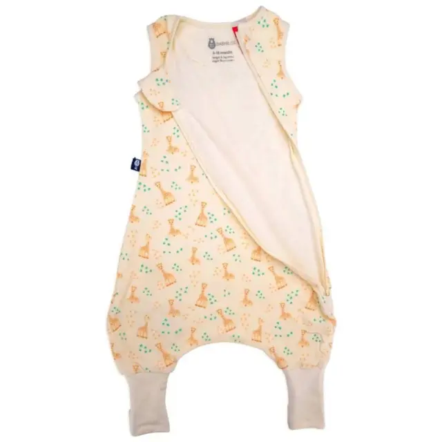 Υπνόσακος BabyBliss Σόφι Καμηλοπάρδαλη BlissJump Ποδαράκι 2.5tog Οργανικό Βαμβάκι Vanilla 6-18Μηνών BLISS-JMP-S013 2