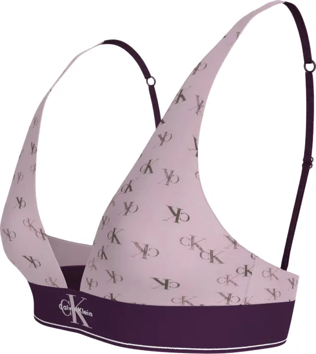 Calvin Klein γυναικείο τριγωνικό σουτιέν μπουστάκι QF8703-5 2