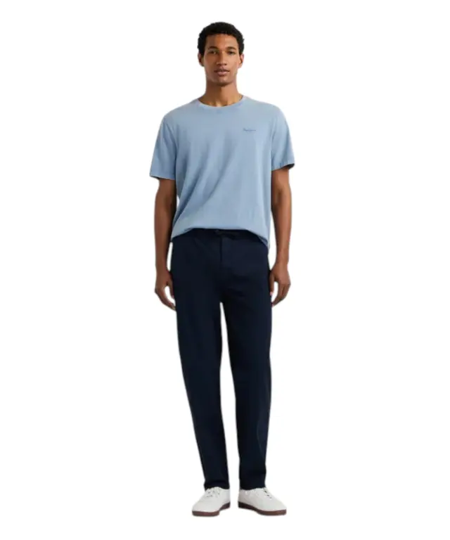 Pepe Jeans - Ανδρικό T-shirt Jacko Regular Fit PM508664-532 Μπλε Ανοιχτό 2