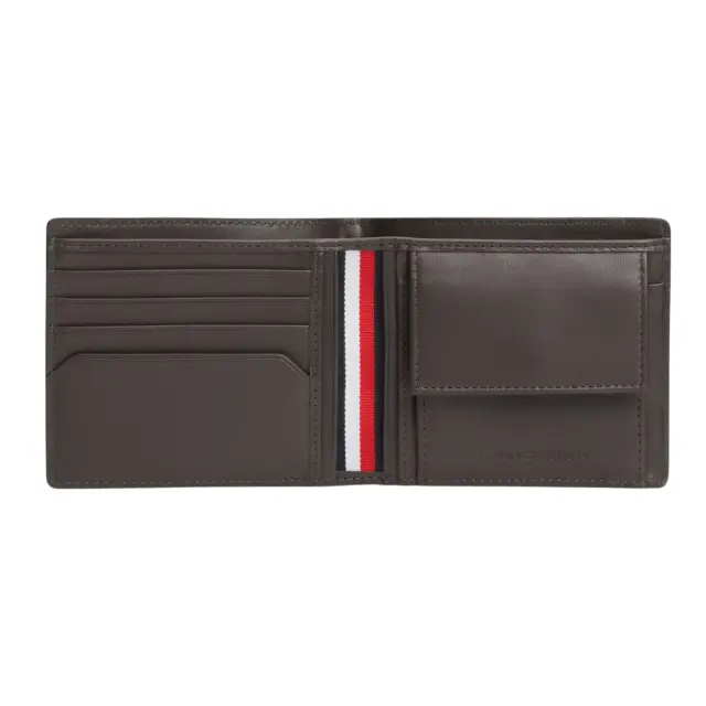 Ανδρικό Δερμάτινο Πορτοφόλι Tommy Hilfiger AM0AM14496-GB6 Καφέ Καφέ - One Size 3