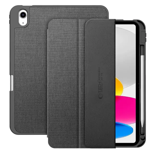 Tech-protect Sc με Βάση για Pen Canvas iPad 10.9” 10 / 2022 / 11” 11 / 2025 Charcoal Grey