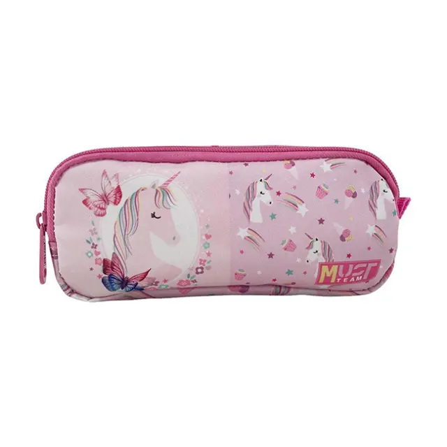 Must Κασετίνα Βαρελάκι 2 θήκες Pink Unicorn (000587642)