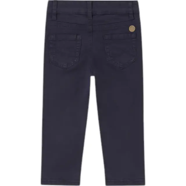 Mayoral Παντελόνι Καπαρτινέ Slim Fit Ναυτικό Μπλε για Αγόρι 2